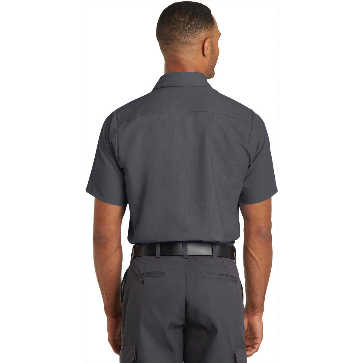 no-logo Red Kap Short Sleeve Solid Ripstop Shirt-Regular-Red Kap-Thread Logic