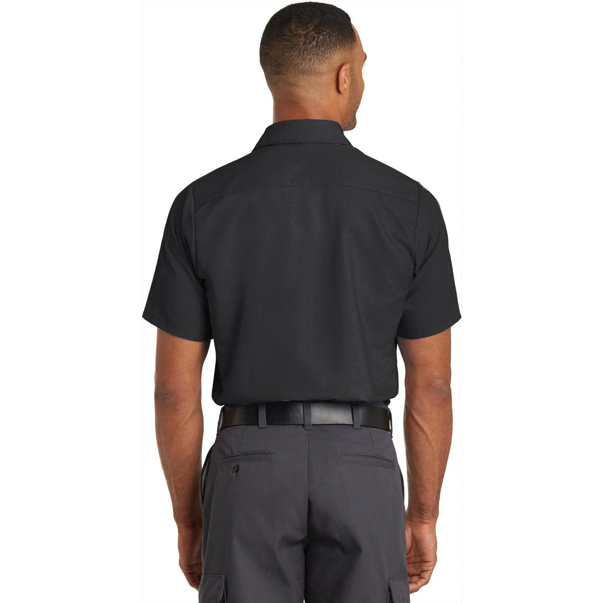 no-logo Red Kap Short Sleeve Solid Ripstop Shirt-Regular-Red Kap-Thread Logic