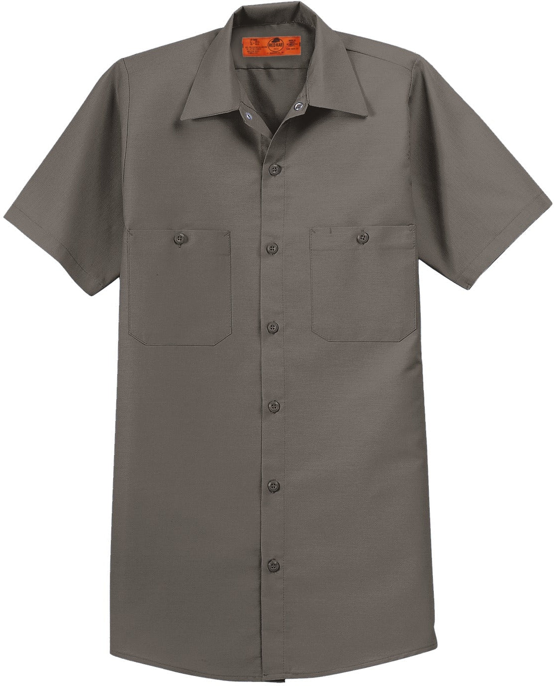 Red Kap Tall Short Sleeve Industrial Work Shirt