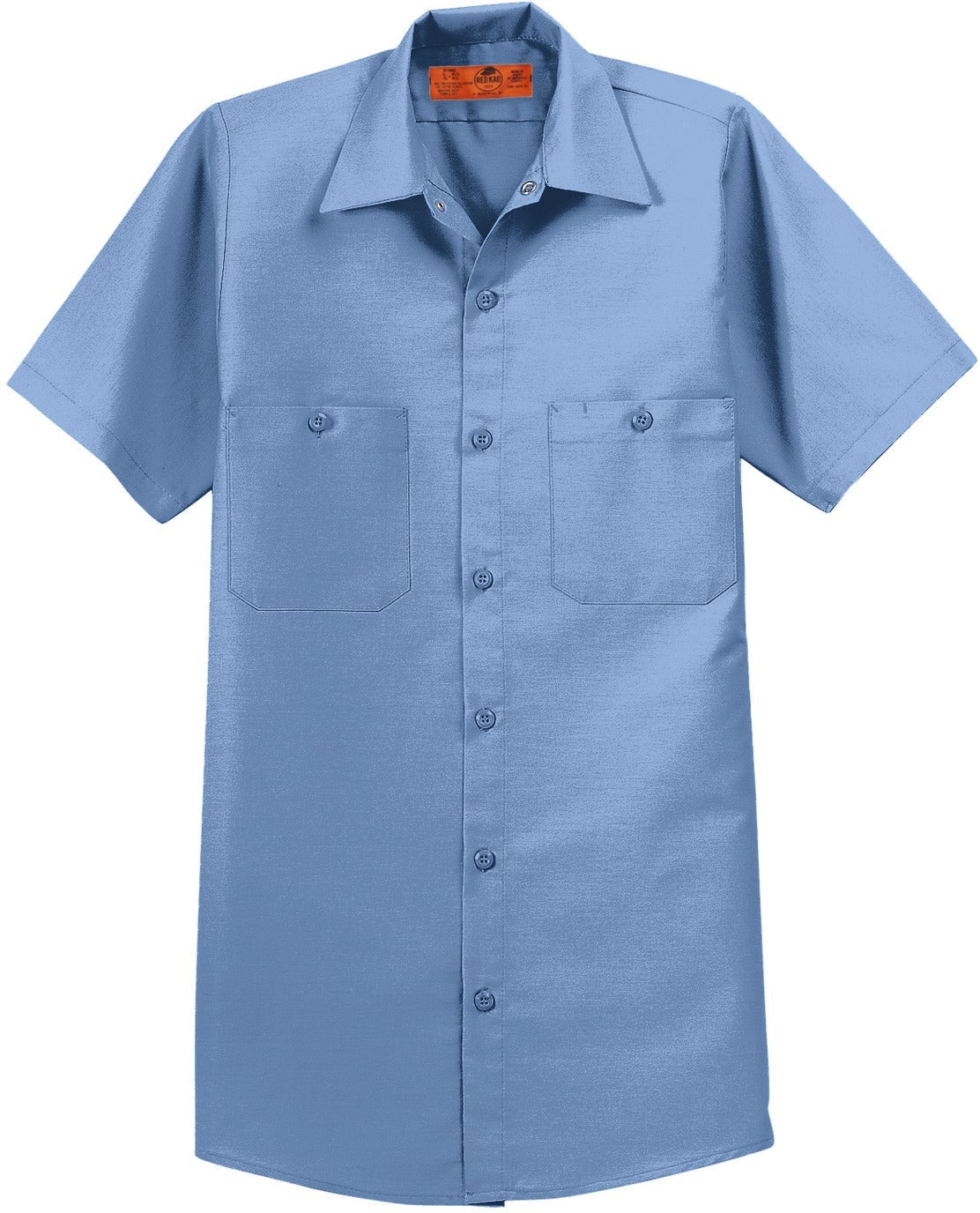 Red Kap Tall Short Sleeve Industrial Work Shirt