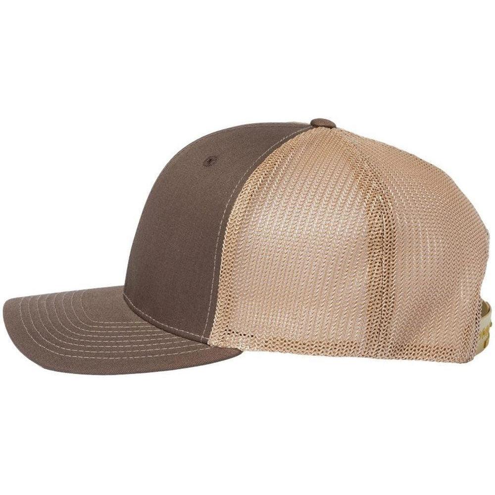 no-logo Richardson 112+ R-Flex Adjustable Trucker Cap-Headwear-Richardson-Thread Logic