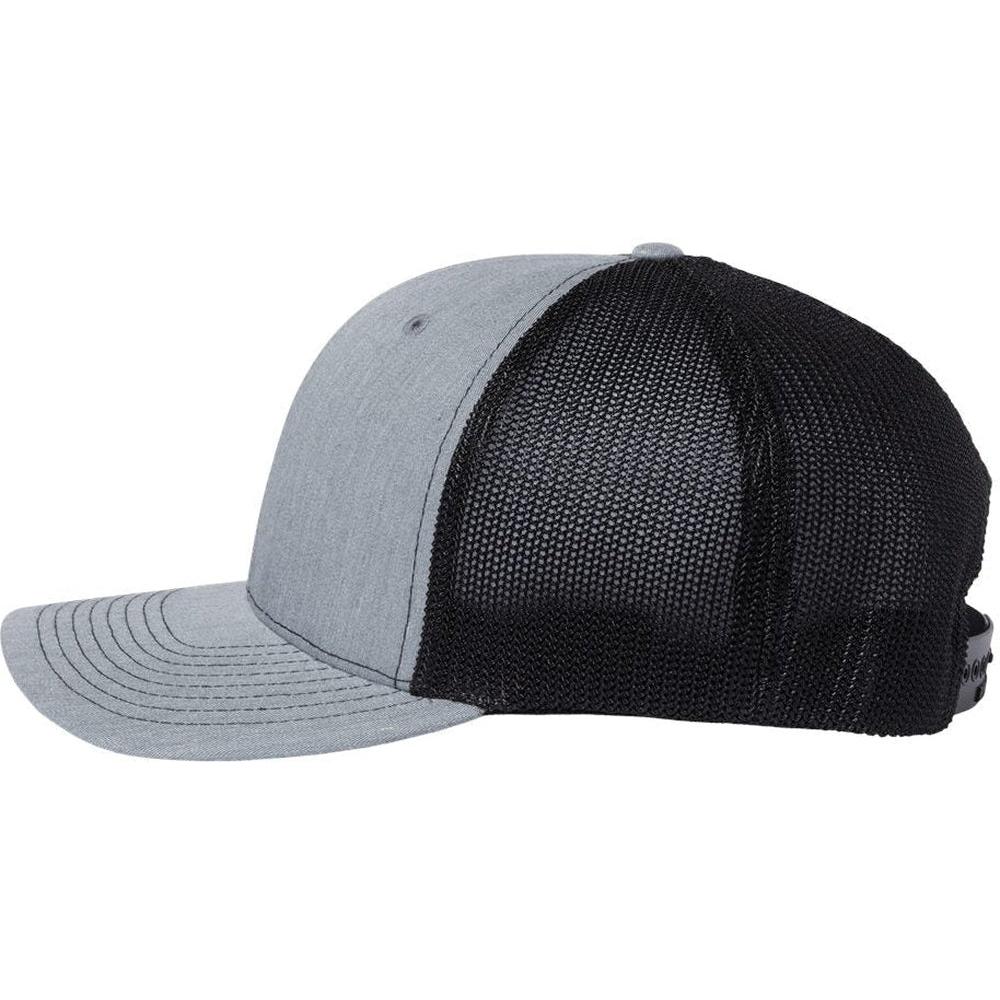 no-logo Richardson 112+ R-Flex Adjustable Trucker Cap-Headwear-Richardson-Thread Logic