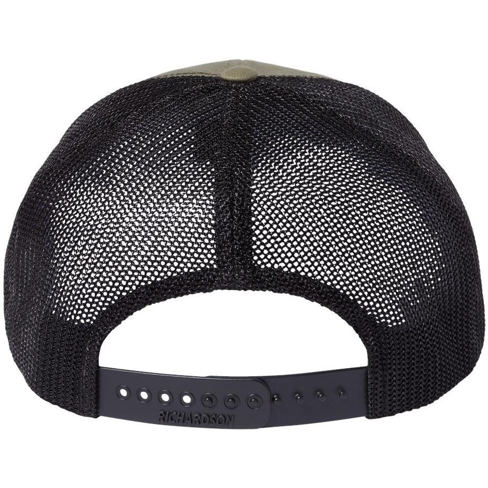 no-logo Richardson 112+ R-Flex Adjustable Trucker Cap-Headwear-Richardson-Thread Logic
