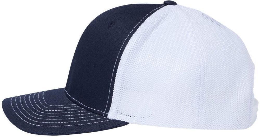 no-logo Richardson 112+ R-Flex Adjustable Trucker Cap-Headwear-Richardson-Thread Logic