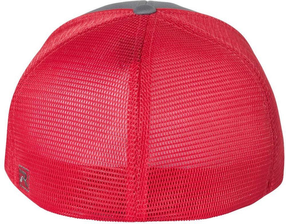 no-logo Richardson Fitted Pulse Sportmesh Cap with R-Flex-Caps-Richardson-Thread Logic