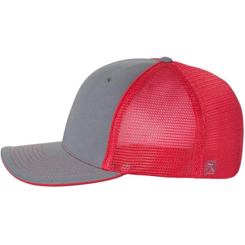 no-logo Richardson Fitted Pulse Sportmesh Cap with R-Flex-Headwear-Richardson-Thread Logic
