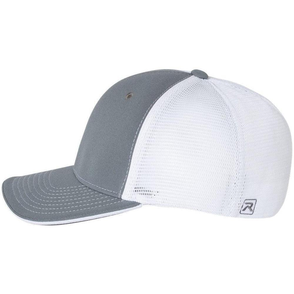 no-logo Richardson Fitted Pulse Sportmesh Cap with R-Flex-Headwear-Richardson-Thread Logic
