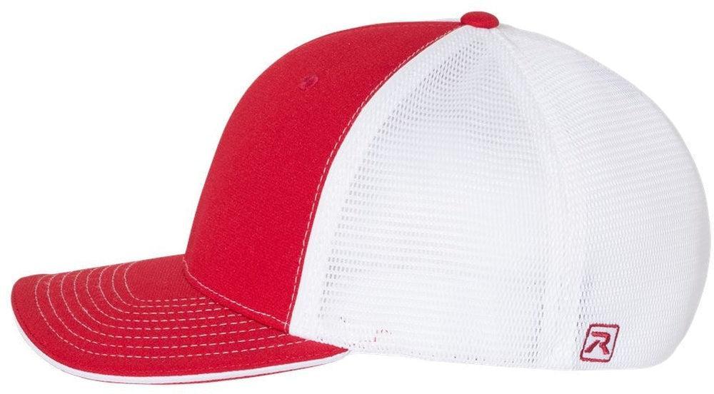 no-logo Richardson Fitted Pulse Sportmesh Cap with R-Flex-Caps-Richardson-Thread Logic