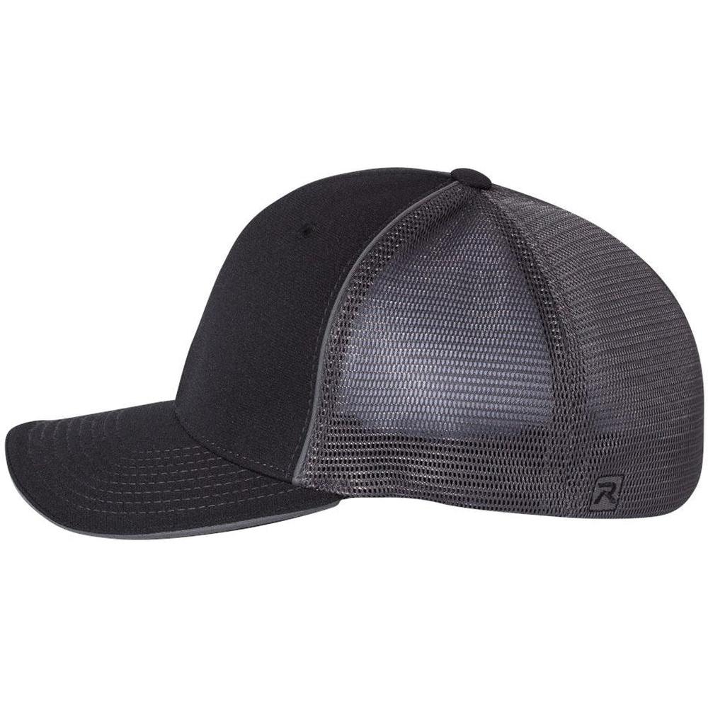 no-logo Richardson Fitted Pulse Sportmesh Cap with R-Flex-Headwear-Richardson-Thread Logic