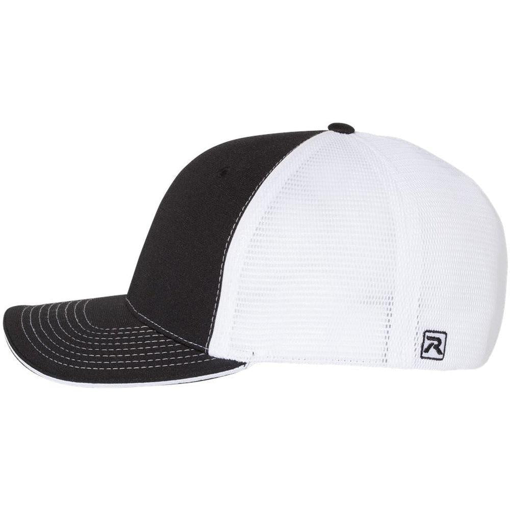no-logo Richardson Fitted Pulse Sportmesh Cap with R-Flex-Headwear-Richardson-Thread Logic