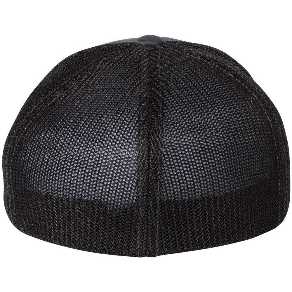no-logo Richardson Fitted Trucker with RFlex-Headwear-Richardson-Thread Logic