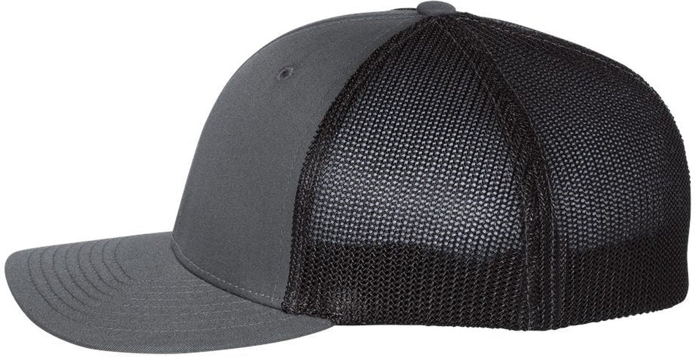no-logo Richardson Fitted Trucker with RFlex-Caps-Richardson-Thread Logic
