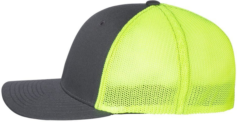 no-logo Richardson Fitted Trucker with RFlex-Caps-Richardson-Thread Logic