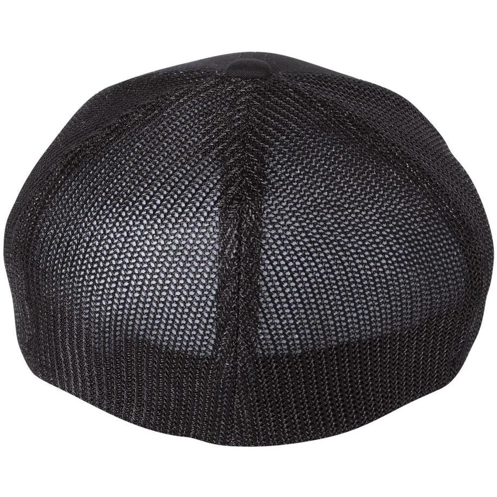 no-logo Richardson Fitted Trucker with RFlex-Headwear-Richardson-Thread Logic
