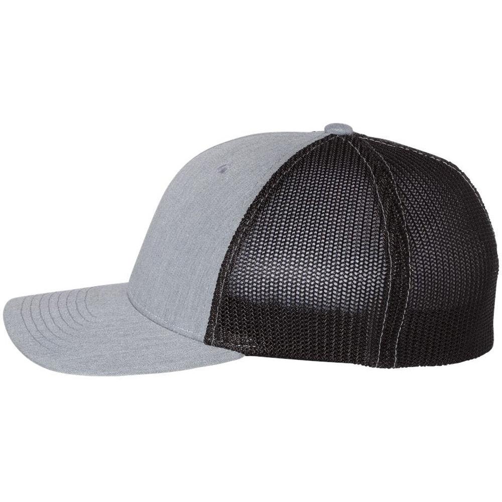 no-logo Richardson Fitted Trucker with RFlex-Headwear-Richardson-Thread Logic