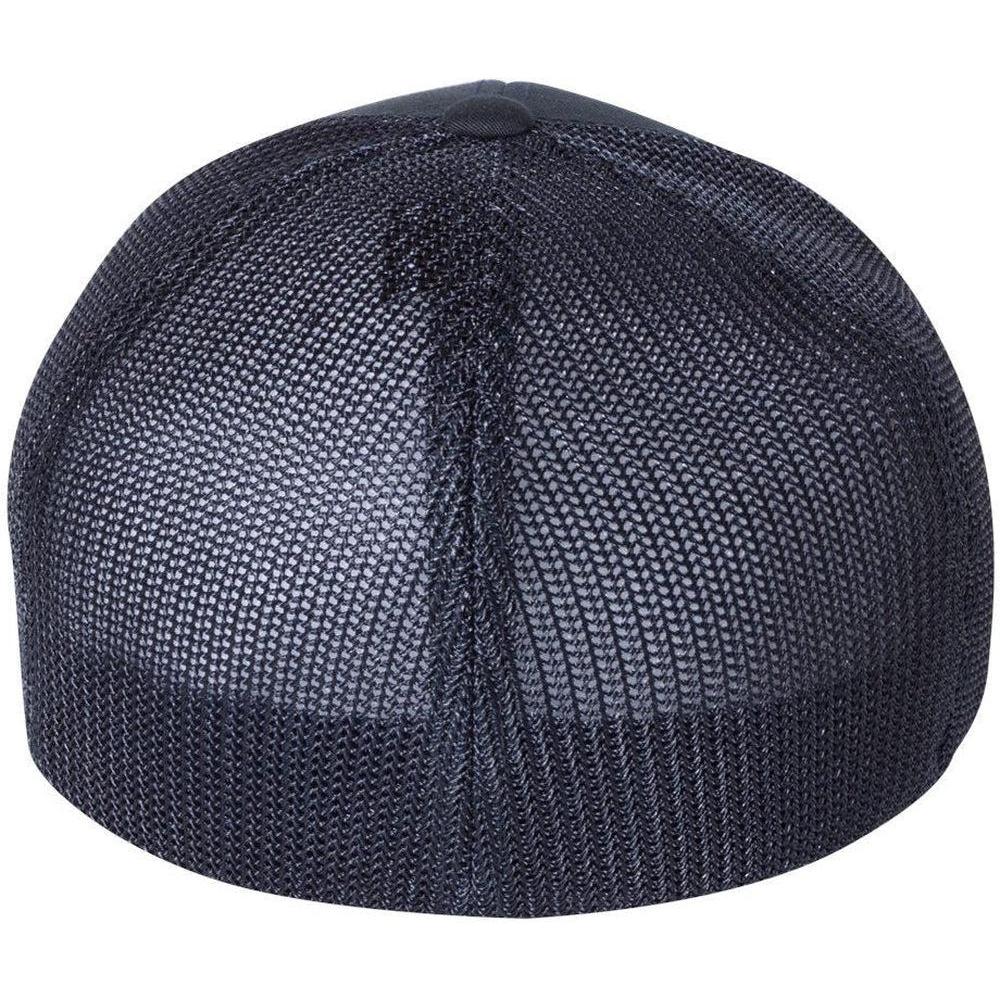 no-logo Richardson Fitted Trucker with RFlex-Headwear-Richardson-Thread Logic