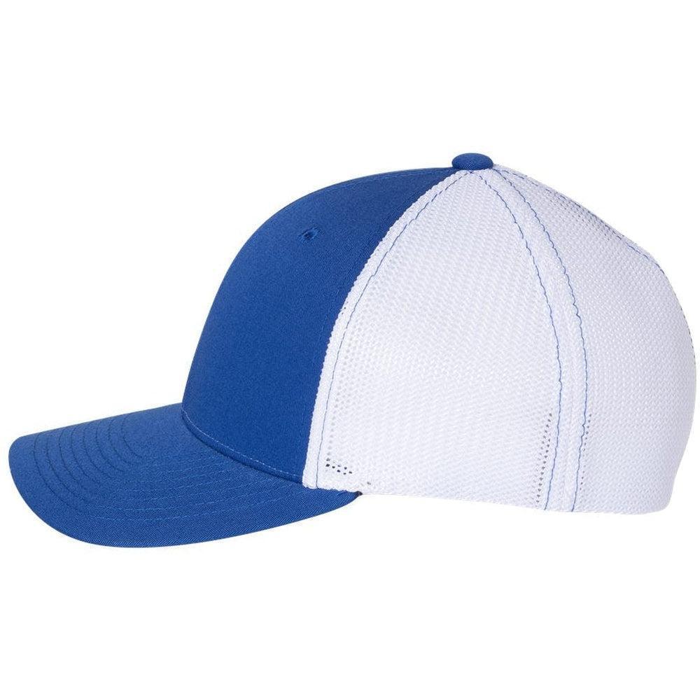 no-logo Richardson Fitted Trucker with RFlex-Headwear-Richardson-Thread Logic