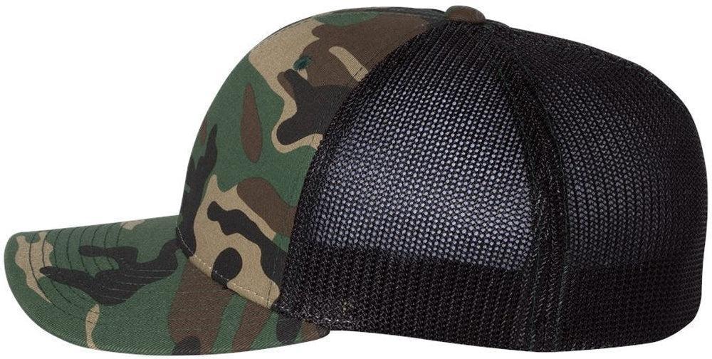 no-logo Richardson Fitted Trucker with RFlex-Caps-Richardson-Thread Logic