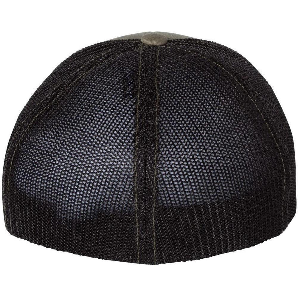 no-logo Richardson Fitted Trucker with RFlex-Headwear-Richardson-Thread Logic