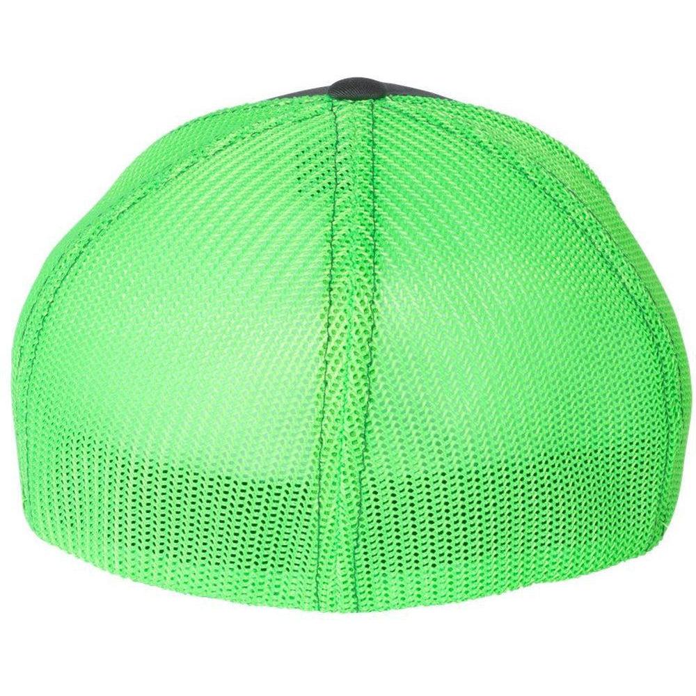 no-logo Richardson Fitted Trucker with RFlex-Headwear-Richardson-Thread Logic