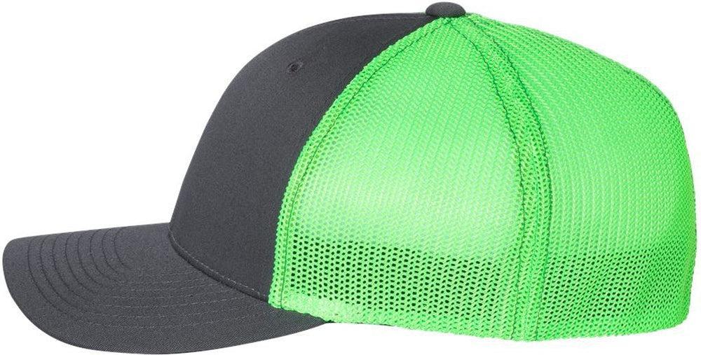no-logo Richardson Fitted Trucker with RFlex-Caps-Richardson-Thread Logic