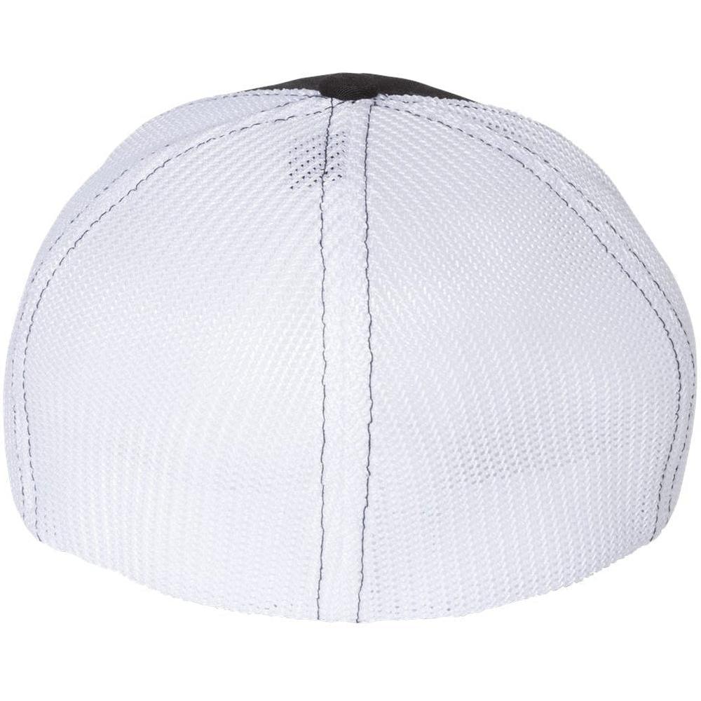 no-logo Richardson Fitted Trucker with RFlex-Headwear-Richardson-Thread Logic