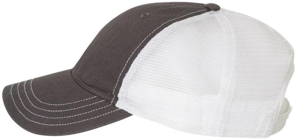 no-logo Richardson Garment Washed Trucker Cap-Caps-Richardson-Thread Logic