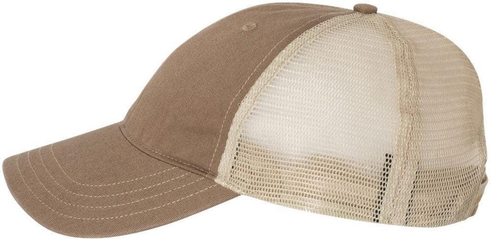 no-logo Richardson Garment Washed Trucker Cap-Caps-Richardson-Thread Logic