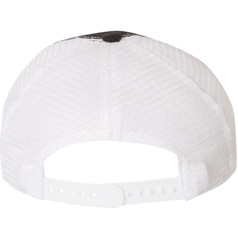 no-logo Richardson Garment Washed Trucker Cap-Headwear-Richardson-Thread Logic