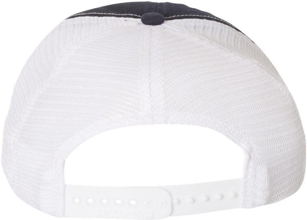 no-logo Richardson Garment Washed Trucker Cap-Caps-Richardson-Thread Logic