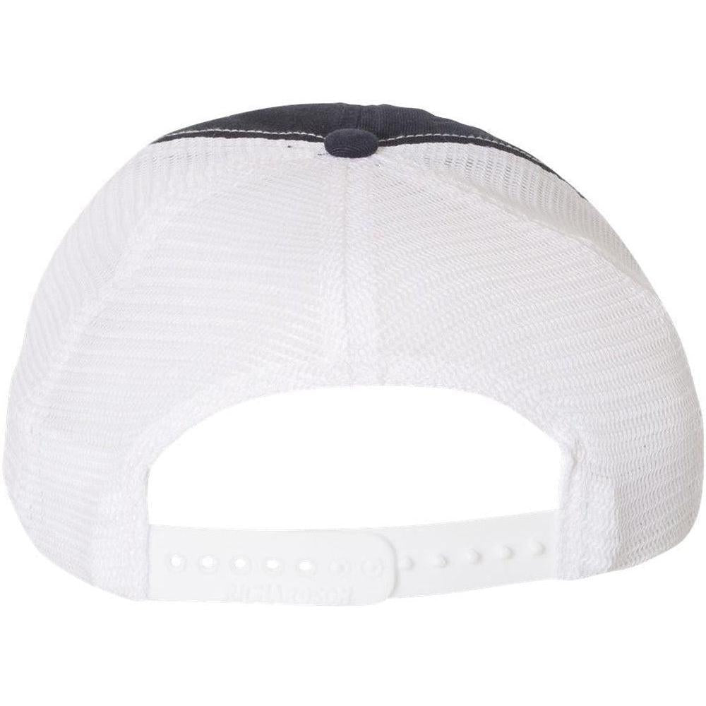 no-logo Richardson Garment Washed Trucker Cap-Headwear-Richardson-Thread Logic