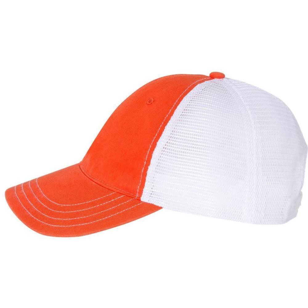 no-logo Richardson Garment Washed Trucker Cap-Headwear-Richardson-Thread Logic