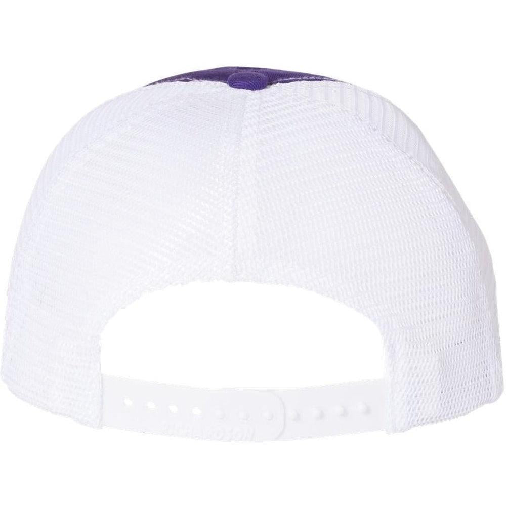 no-logo Richardson Garment Washed Trucker Cap-Headwear-Richardson-Thread Logic
