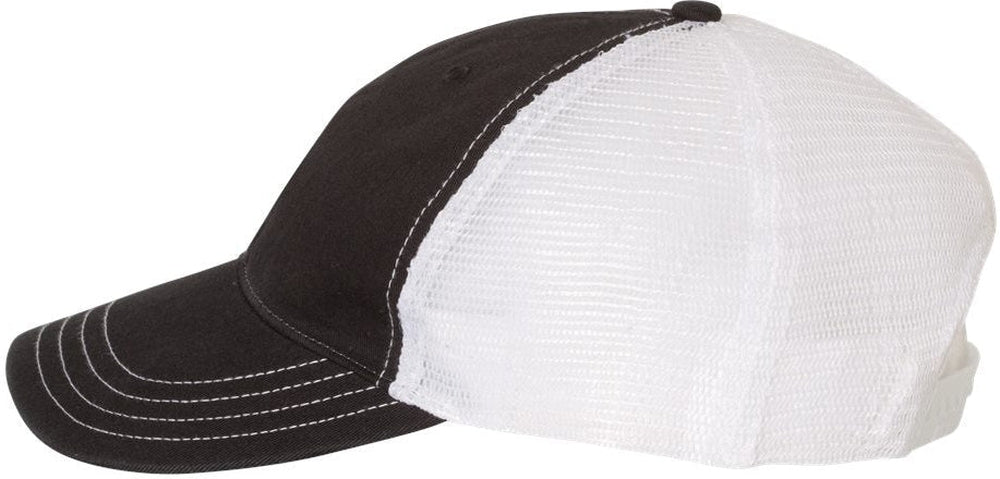 no-logo Richardson Garment Washed Trucker Cap-Caps-Richardson-Thread Logic