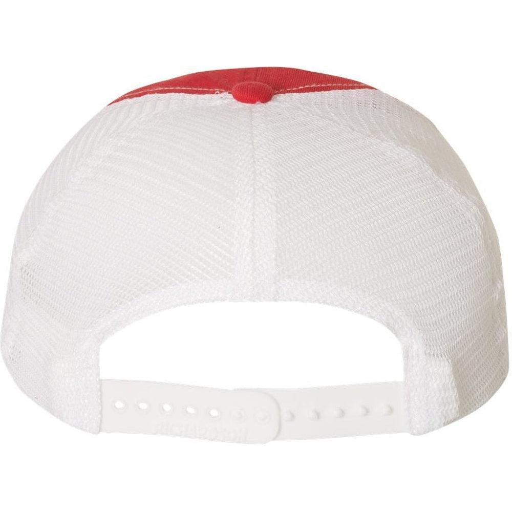 no-logo Richardson Garment Washed Trucker Cap-Headwear-Richardson-Thread Logic