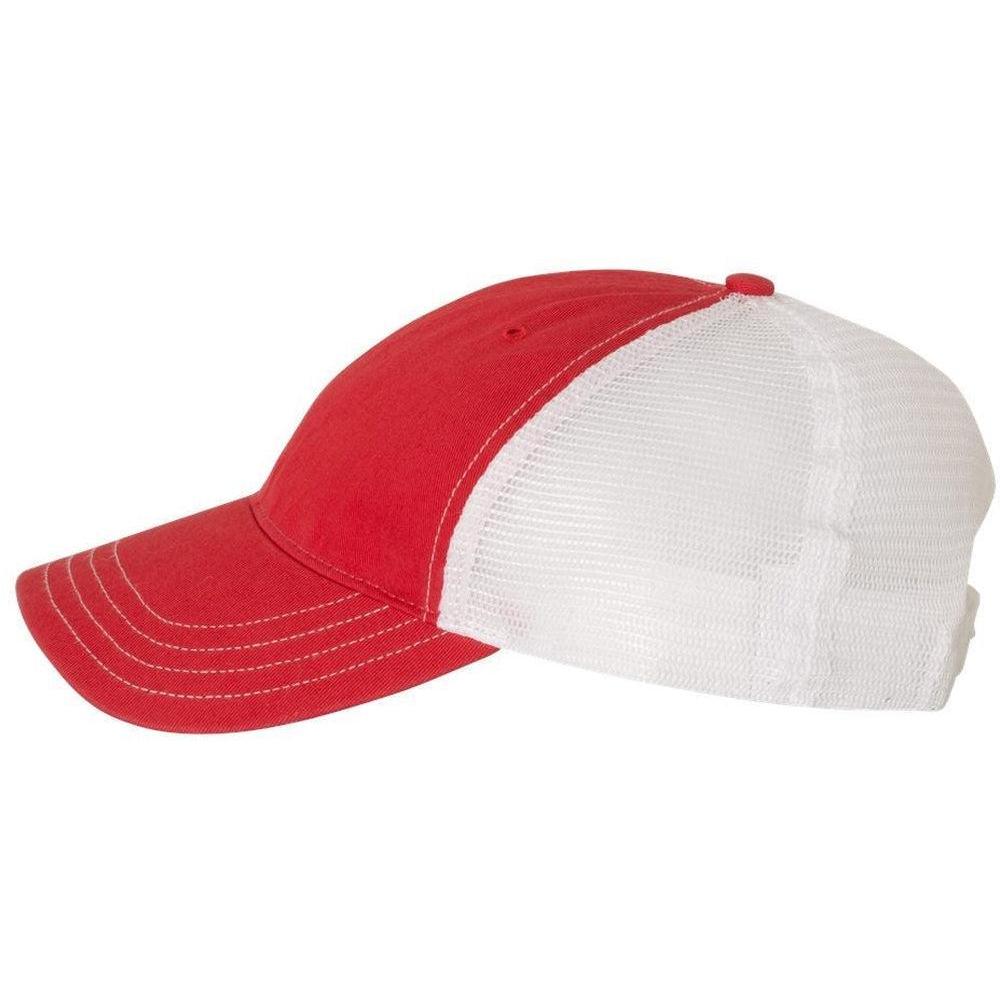 no-logo Richardson Garment Washed Trucker Cap-Headwear-Richardson-Thread Logic