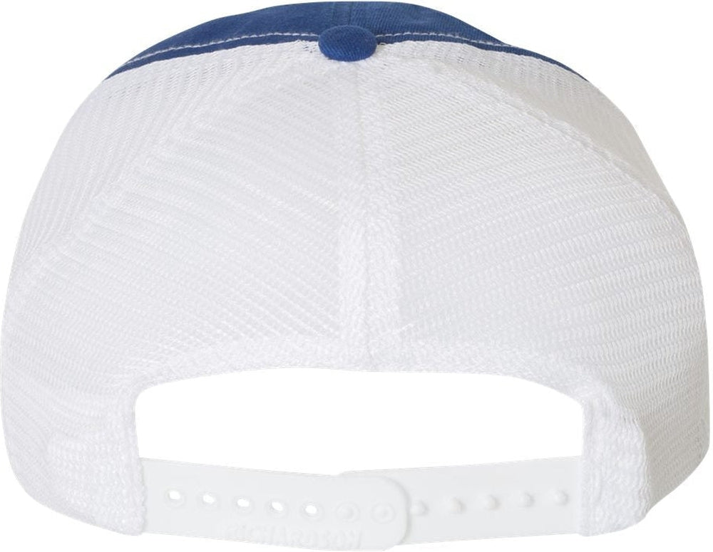 no-logo Richardson Garment Washed Trucker Cap-Caps-Richardson-Thread Logic