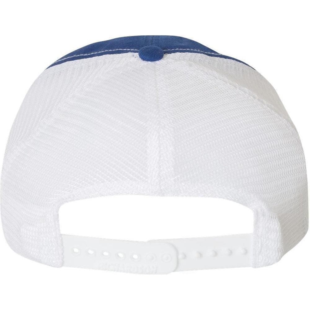 no-logo Richardson Garment Washed Trucker Cap-Headwear-Richardson-Thread Logic