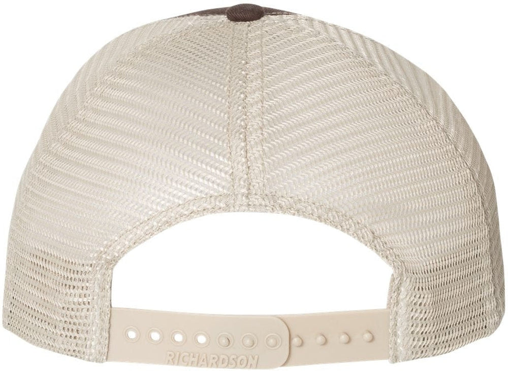 no-logo Richardson Garment Washed Trucker Cap-Caps-Richardson-Thread Logic