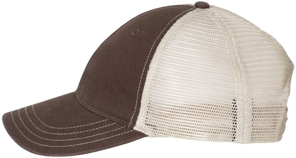 no-logo Richardson Garment Washed Trucker Cap-Caps-Richardson-Thread Logic