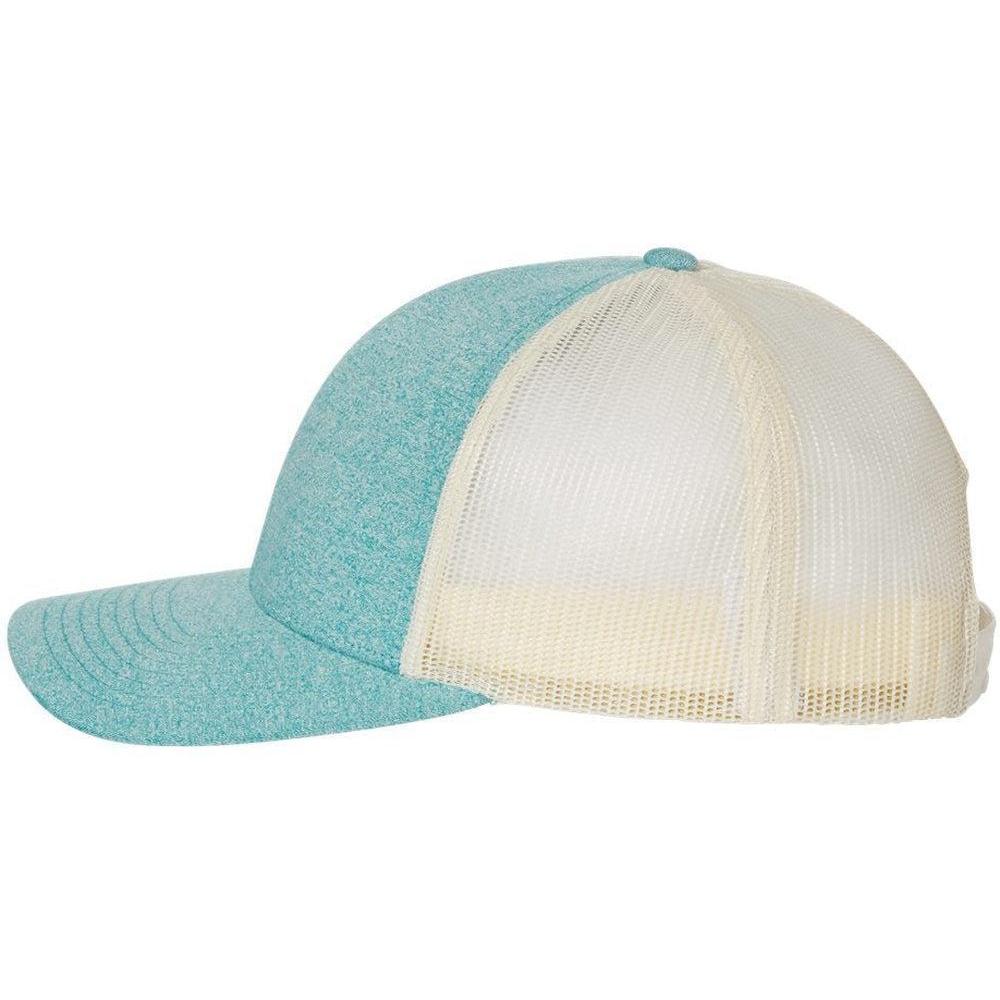 no-logo Richardson Low Pro Heather Trucker-Caps-Richardson-Thread Logic