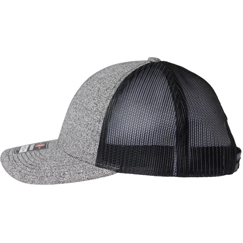 no-logo Richardson Low Pro Heather Trucker-Caps-Richardson-Thread Logic