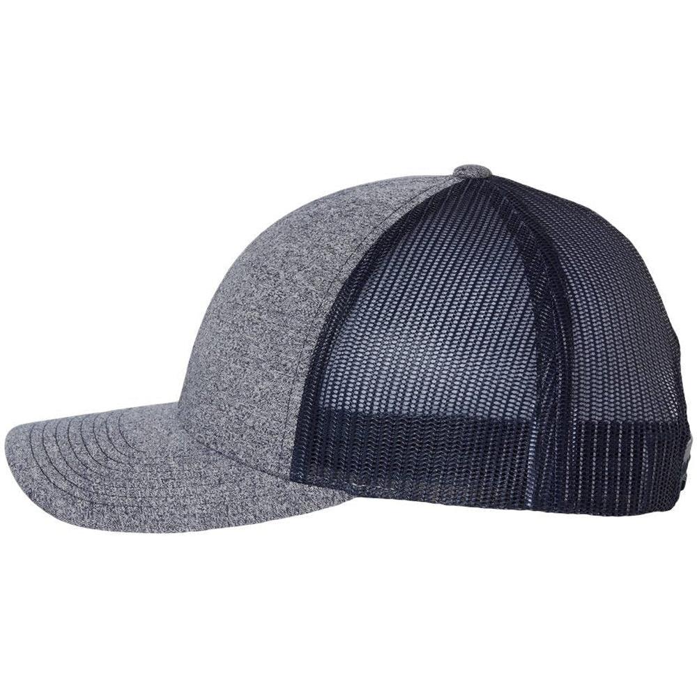no-logo Richardson Low Pro Heather Trucker-Caps-Richardson-Thread Logic