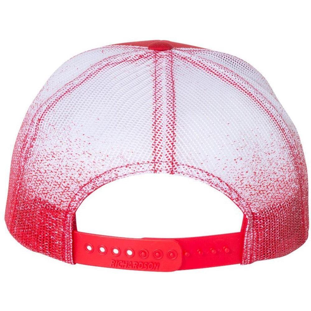 no-logo Richardson Printed MeshBack Trucker Cap-Headwear-Richardson-Thread Logic