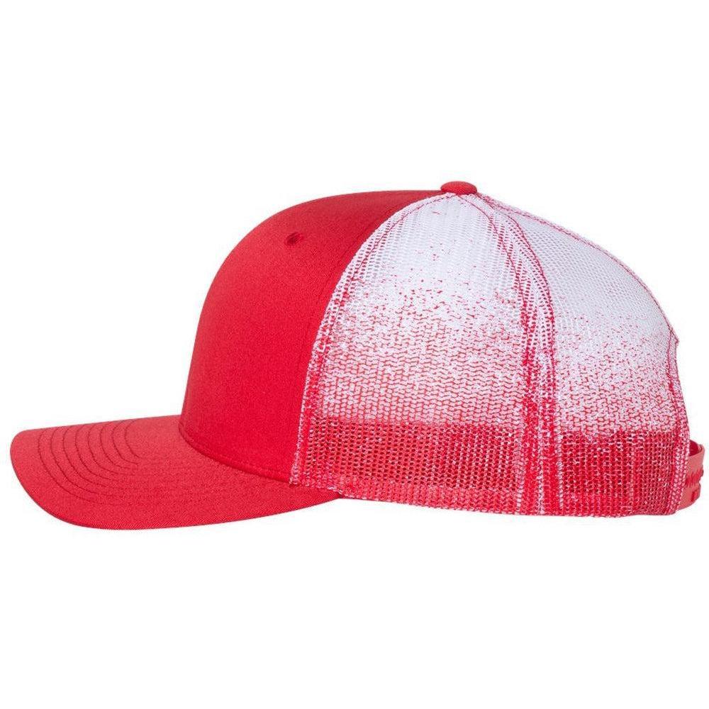 no-logo Richardson Printed MeshBack Trucker Cap-Headwear-Richardson-Thread Logic