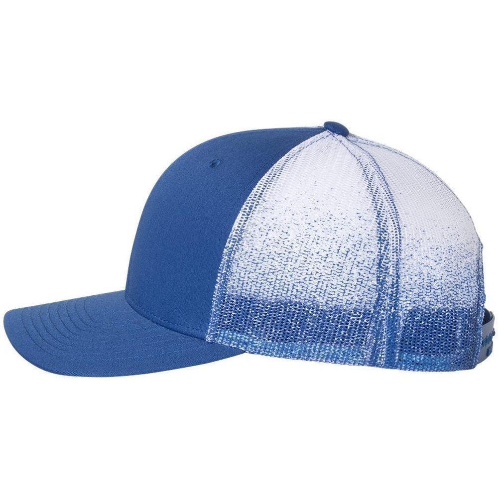 no-logo Richardson Printed MeshBack Trucker Cap-Headwear-Richardson-Thread Logic