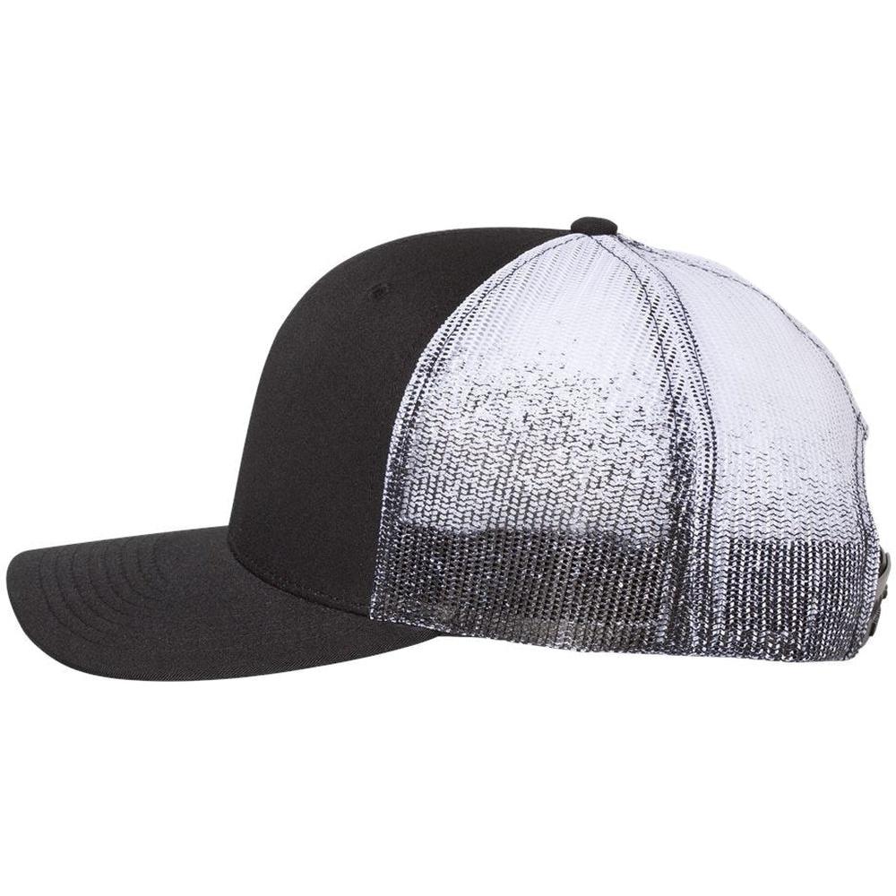 no-logo Richardson Printed MeshBack Trucker Cap-Headwear-Richardson-Thread Logic