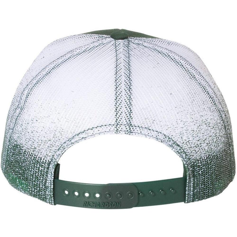 no-logo Richardson Printed MeshBack Trucker Cap-Headwear-Richardson-Thread Logic