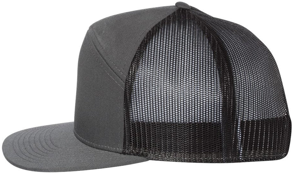no-logo Richardson Seven-Panel Trucker Cap-Caps-Richardson-Thread Logic