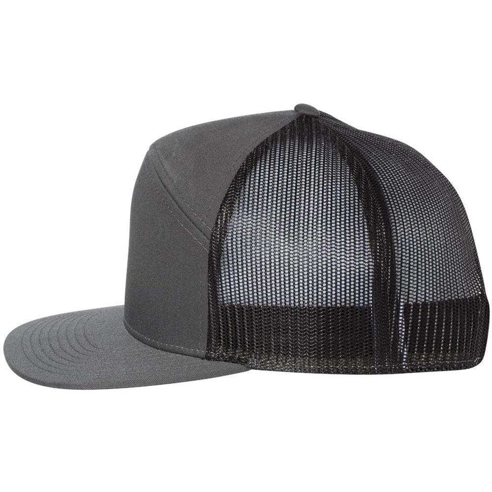 no-logo Richardson Seven-Panel Trucker Cap-Caps-Richardson-Thread Logic